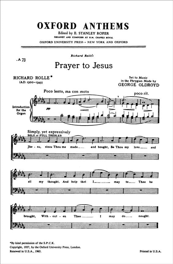 Prayer to Jesus